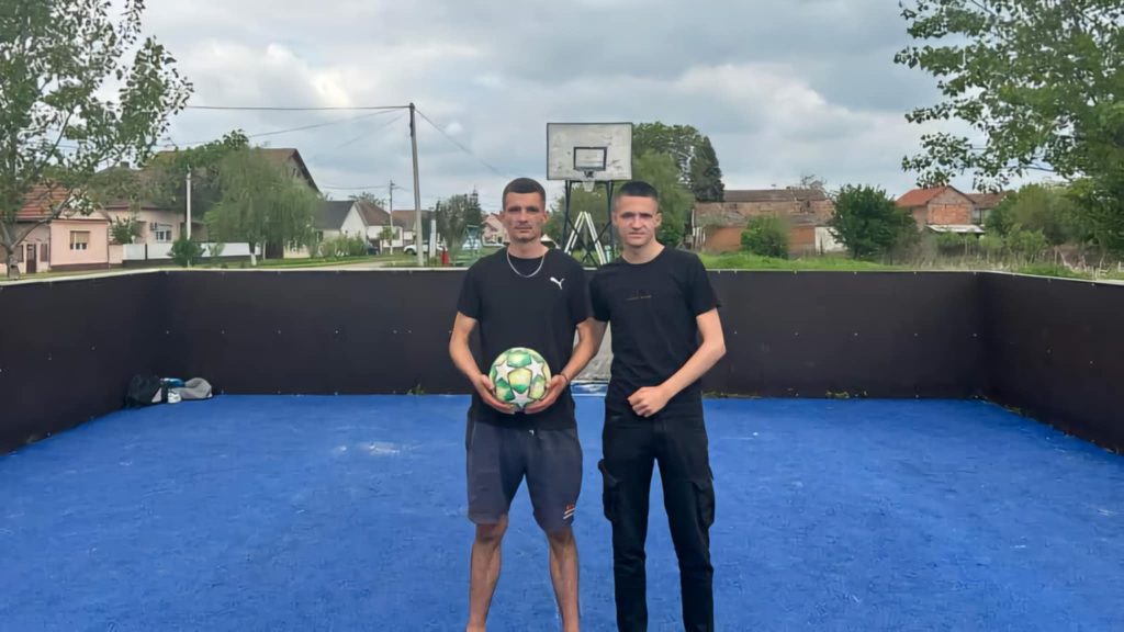 Nemanja i Stefan, članovi organizacionog odbora